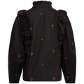 Maya Blouse - Broderie Black