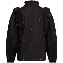 Maya Blouse - Broderie Black