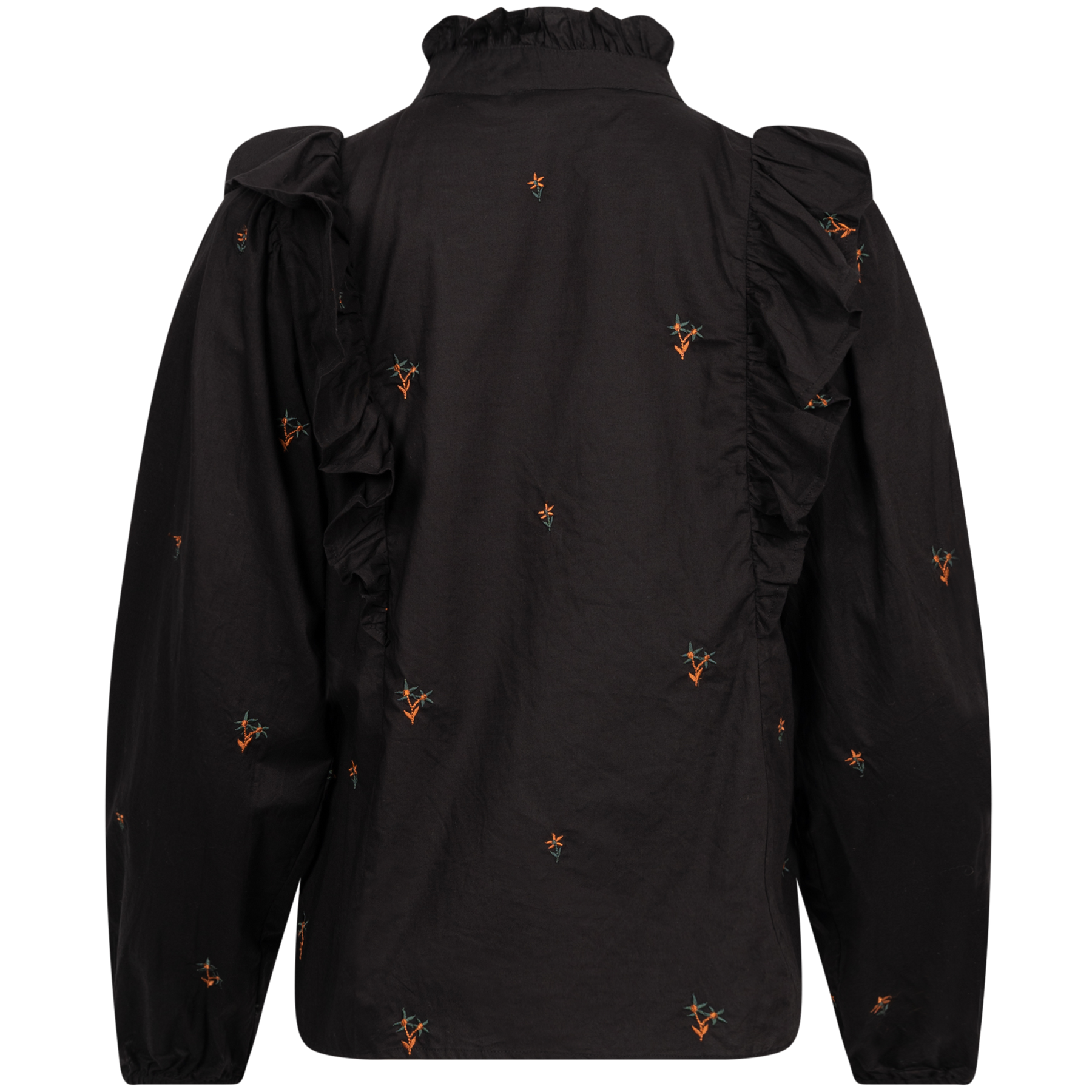 Maya Blouse - Broderie Black