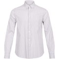 Timothy Paper Poplin Shirt - White Stripes