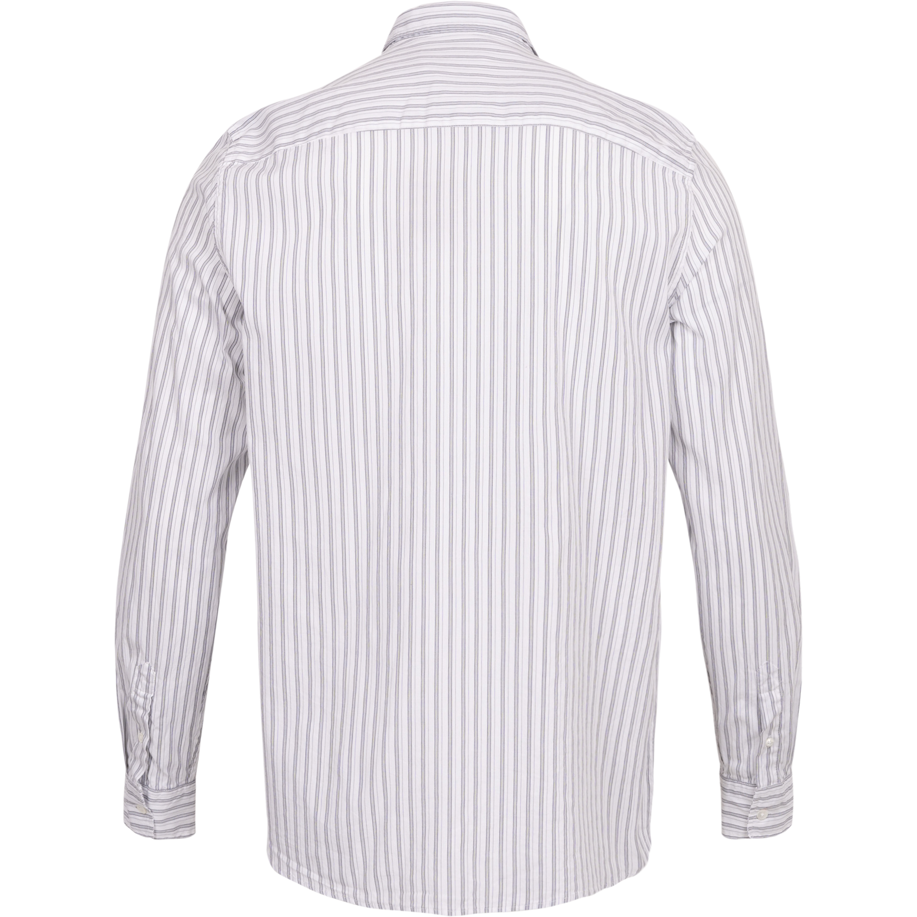 Timothy Paper Poplin Shirt - White Stripes