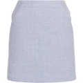 Abriella Hw Skirt - Chambray Blue