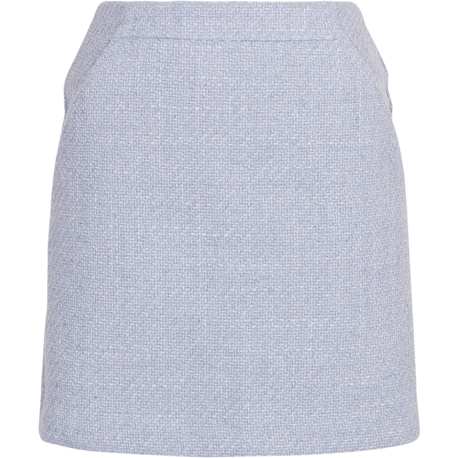 Abriella Hw Skirt - Chambray Blue
