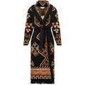Anais Long Knit Cardigan - Black