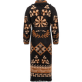 Anais Long Knit Cardigan - Black
