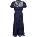 Lace Midi Dress - Navy