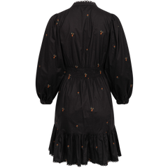 Marie Dress - Broderie Black