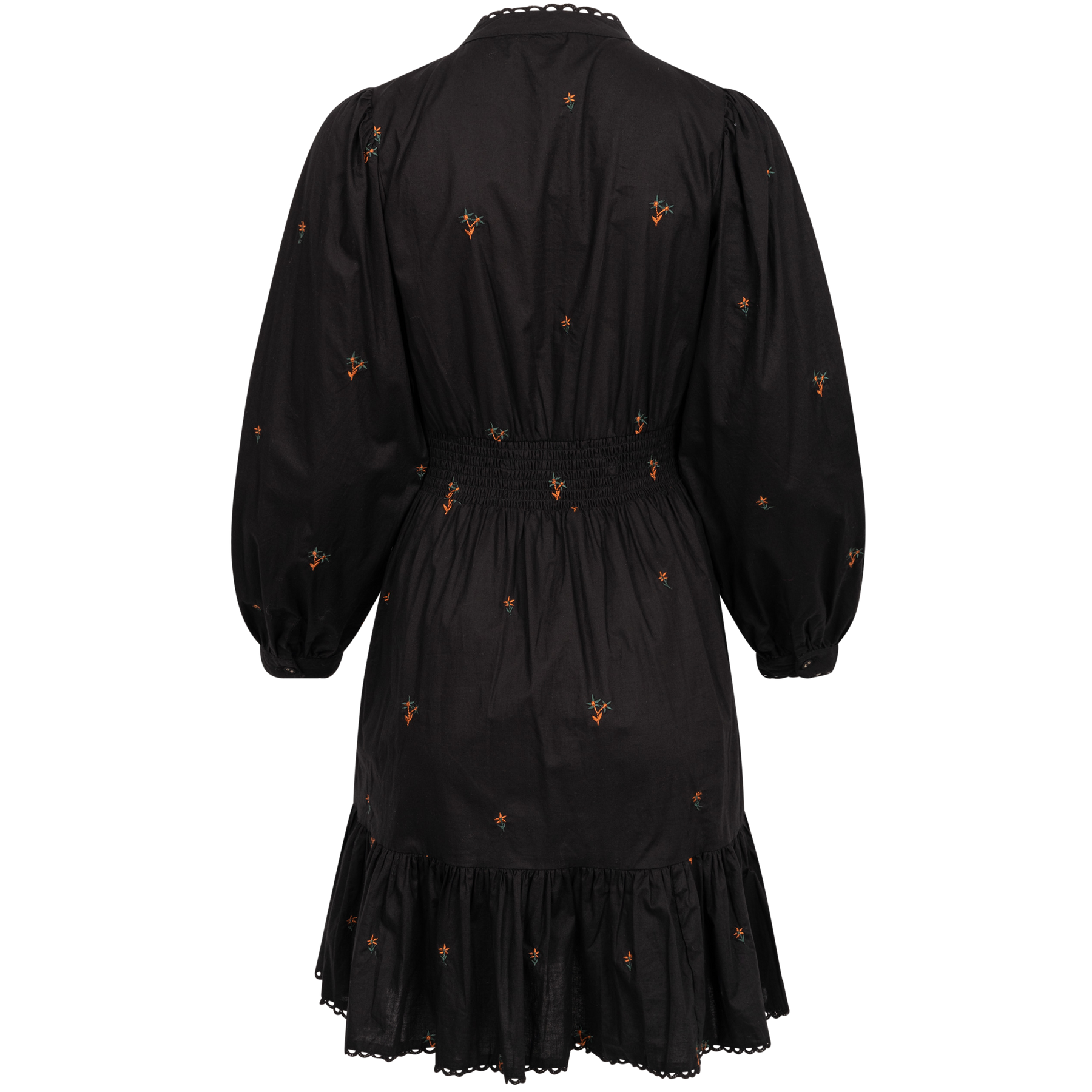 Marie Dress - Broderie Black