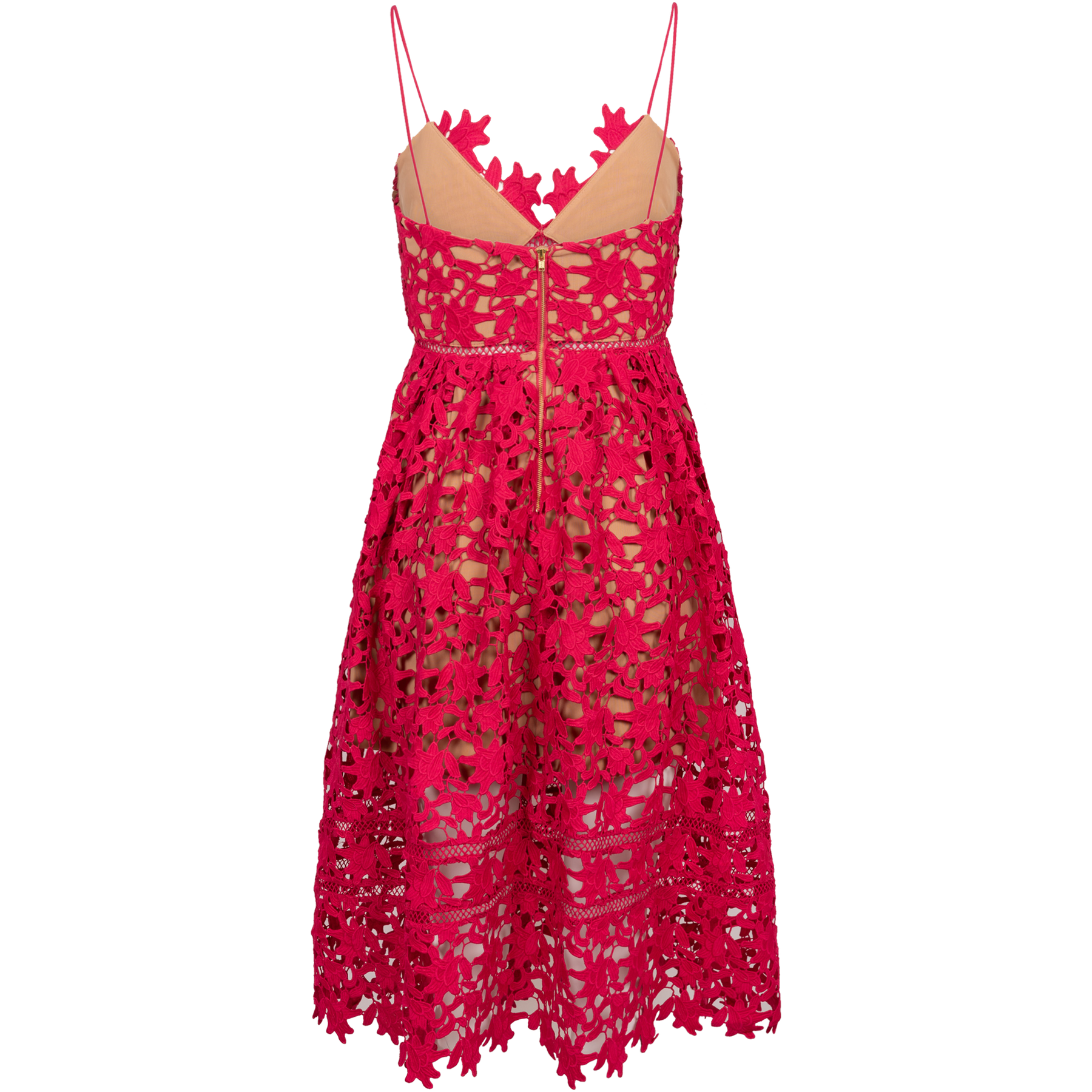 Azaelea Midi Dress - Magenta