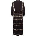 Luna Long Silk Blouse - Black