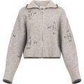 Iben Zip Jacket - Grey With Dark Details