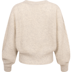 Carmen Cable Sweater - Oatmeal