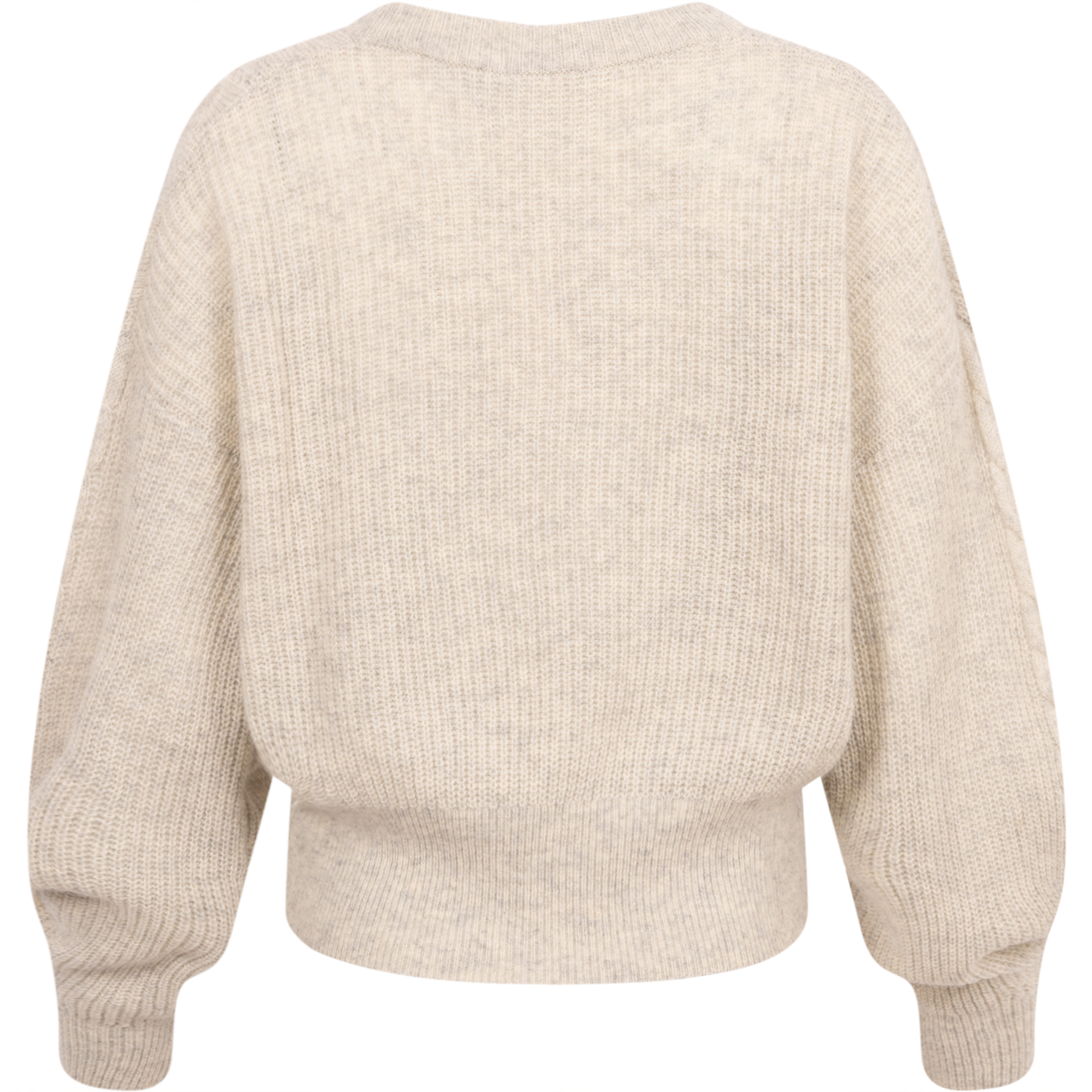 Carmen Cable Sweater - Oatmeal