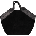 Aura Bag L - Svart Mocka