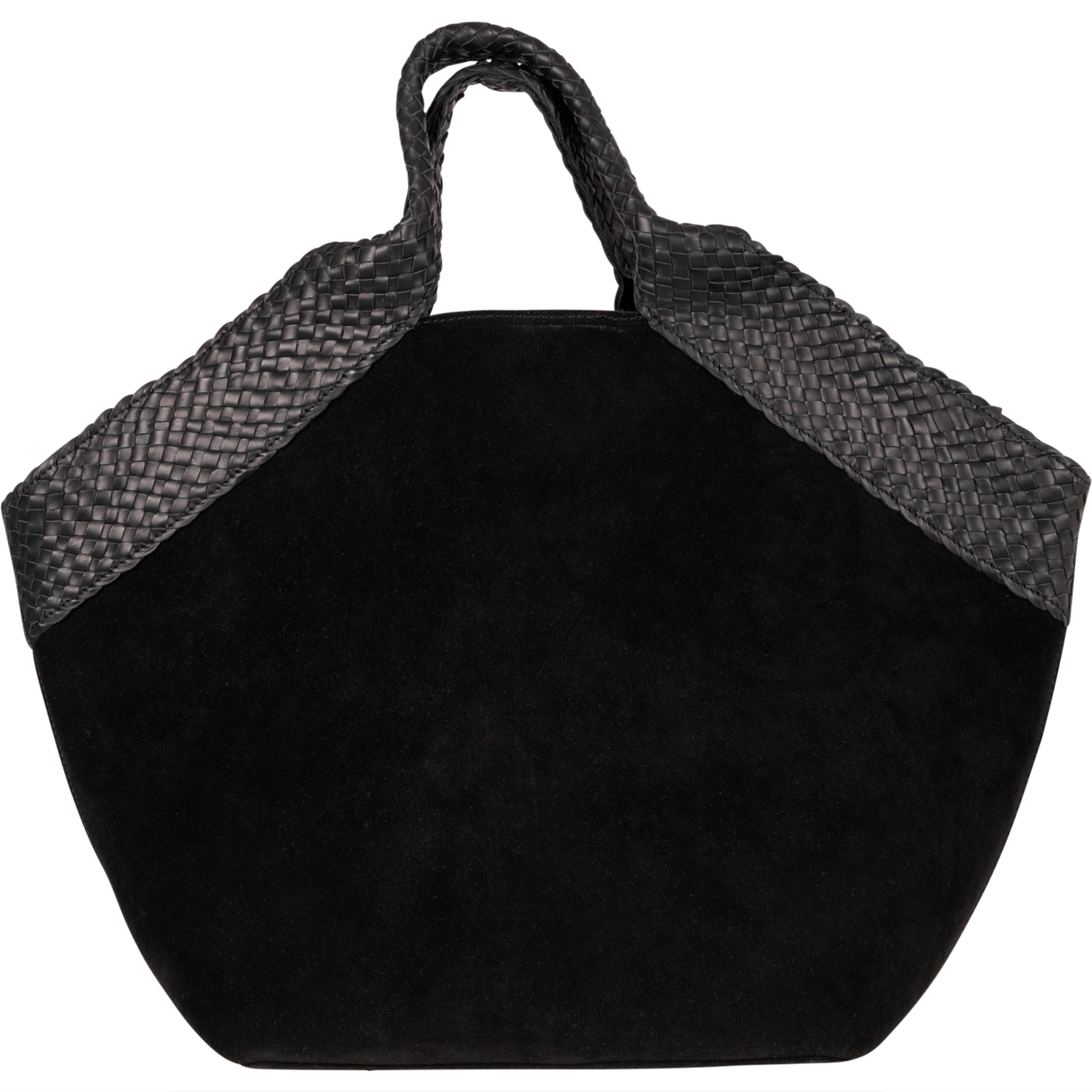 Aura Bag L - Svart Mocka