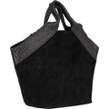 Aura Bag L - Svart Mocka