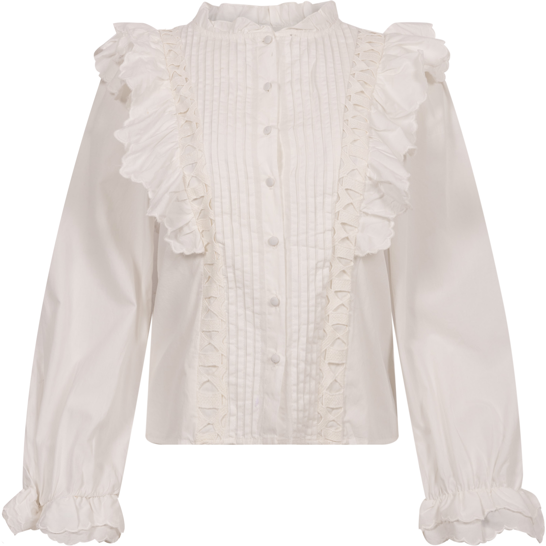 Yasmanva LS Shirt S - Star White