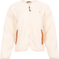 Sherpa Fleece Bomber - White Smoke