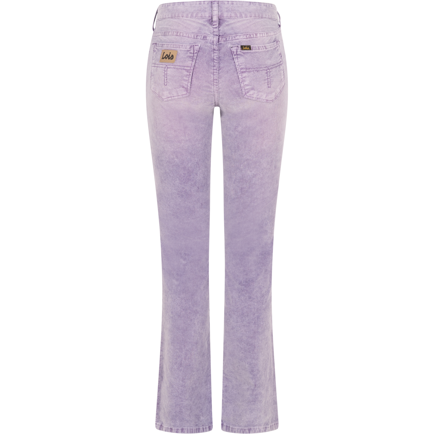 Lois Jeans Melrose Manchesterbyxor - Purple Snow