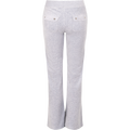 Layla Low Rise Flare Pocketed - Silver Marl