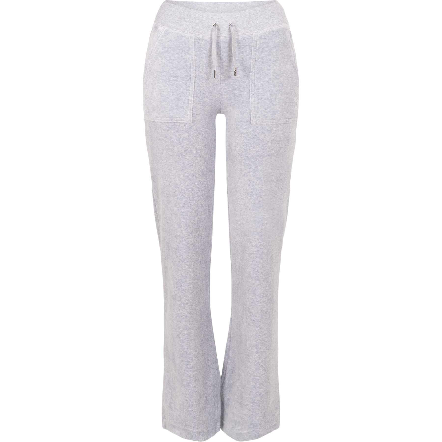 Layla Low Rise Flare Pocketed - Silver Marl