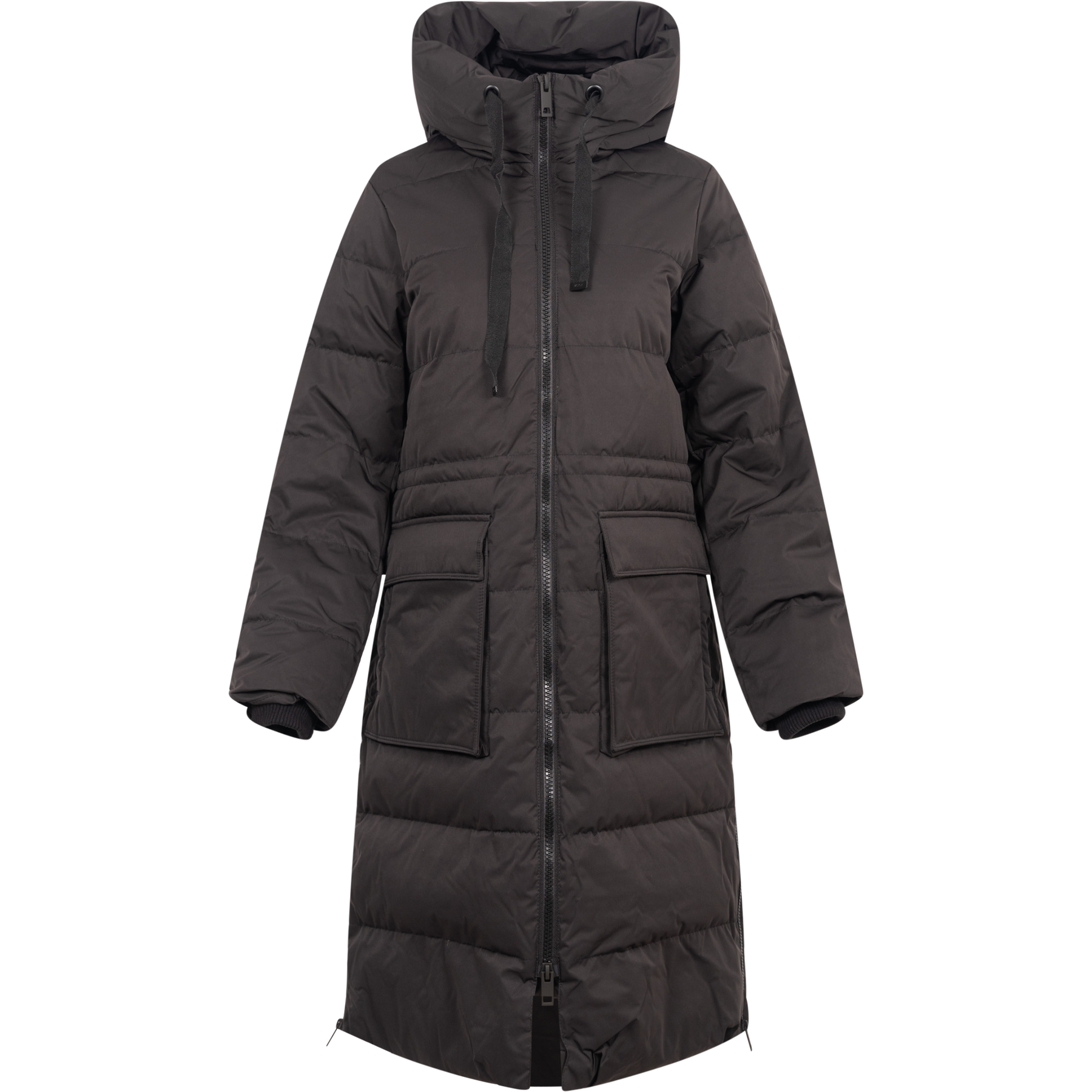 Pavine Down Zip Jacket - Black
