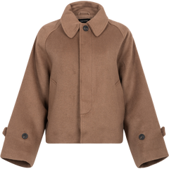 Gia Wool Jacket - Brown