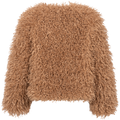 Faux Fur Jacket - Camel