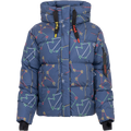 W Modul Pr Down Bomber Jacket - Cosmic Blue