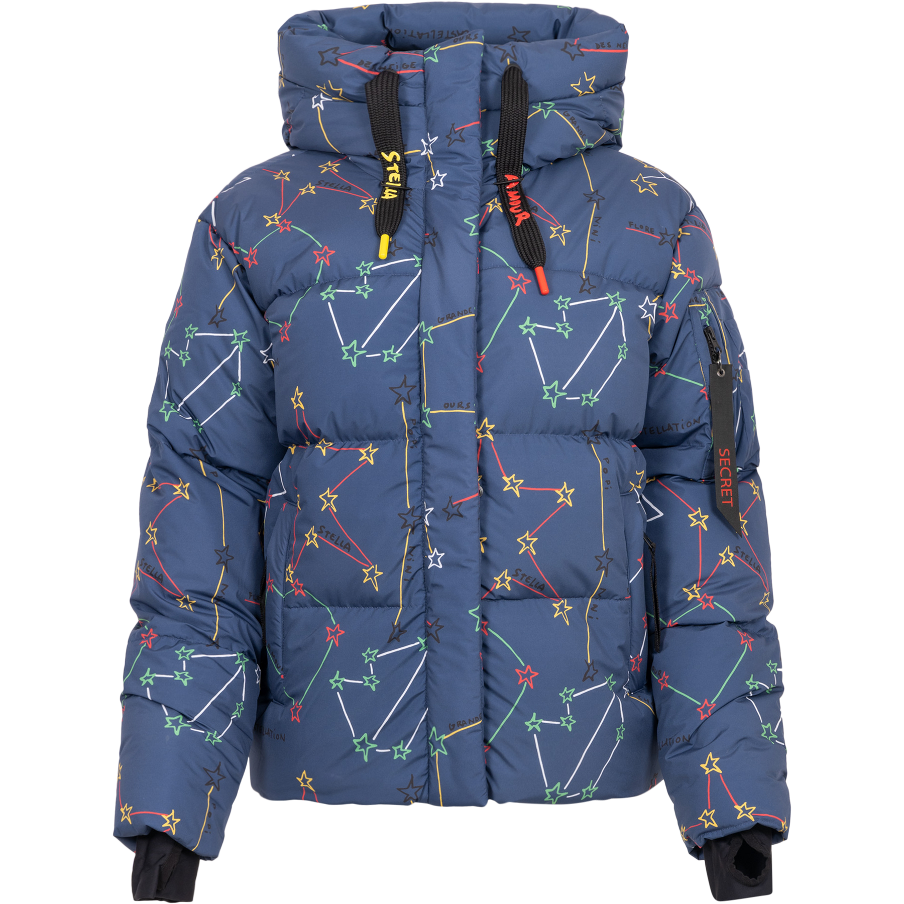 W Modul Pr Down Bomber Jacket - Cosmic Blue