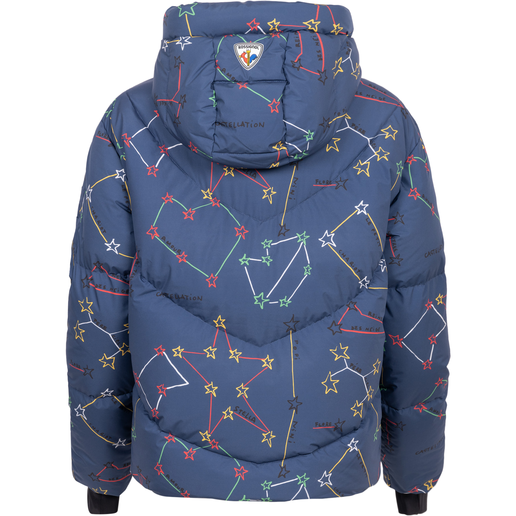 W Modul Pr Down Bomber Jacket - Cosmic Blue