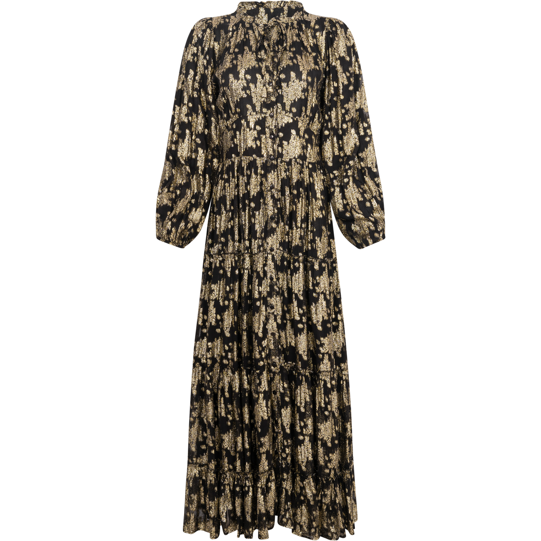 Elodie Dress - Gold Shimmer