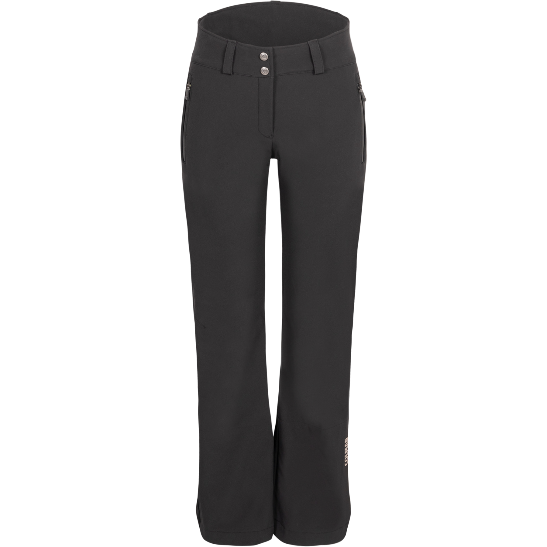 0283 Softshell Ski Pants - Black