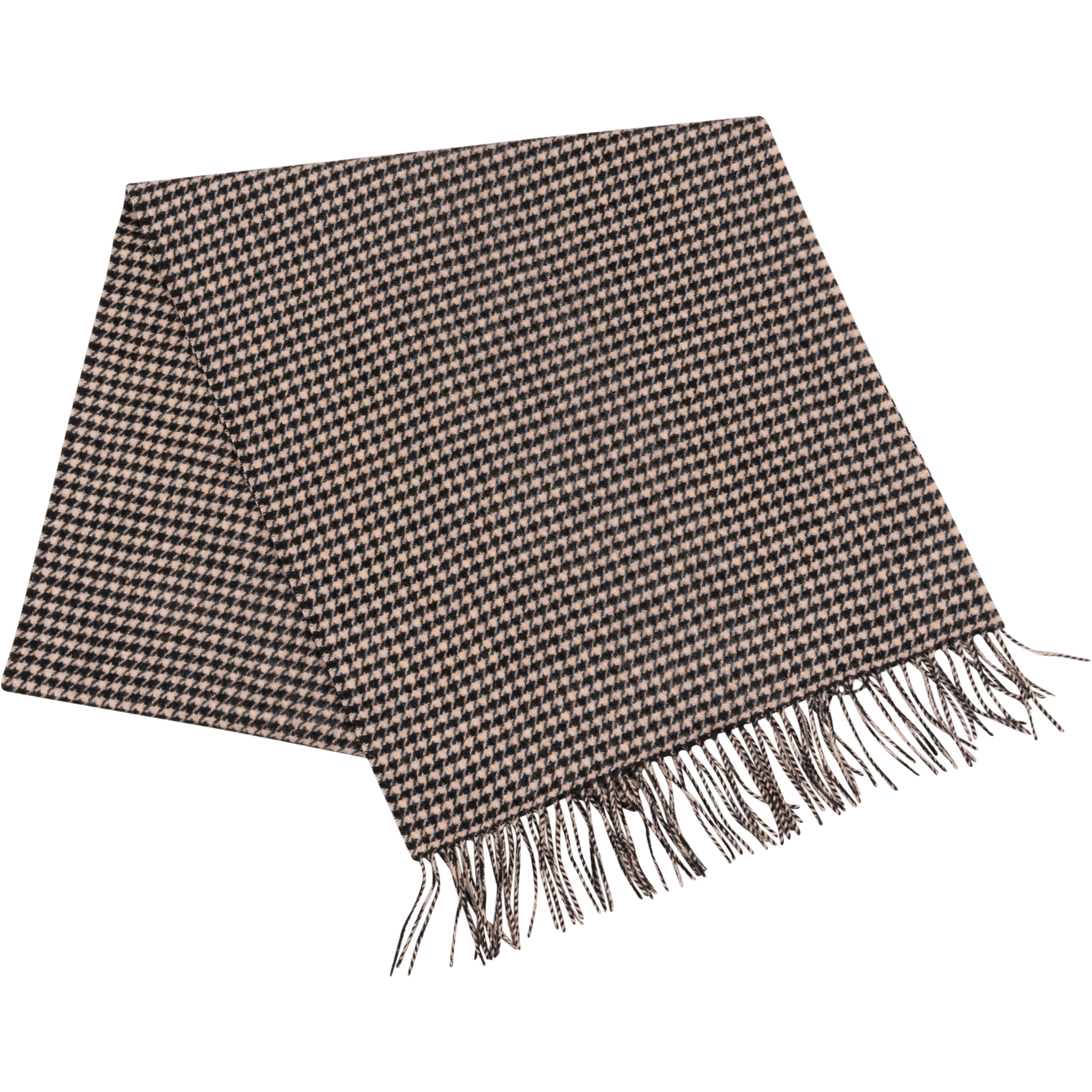 Ninni Houndstooth Scarf - Black