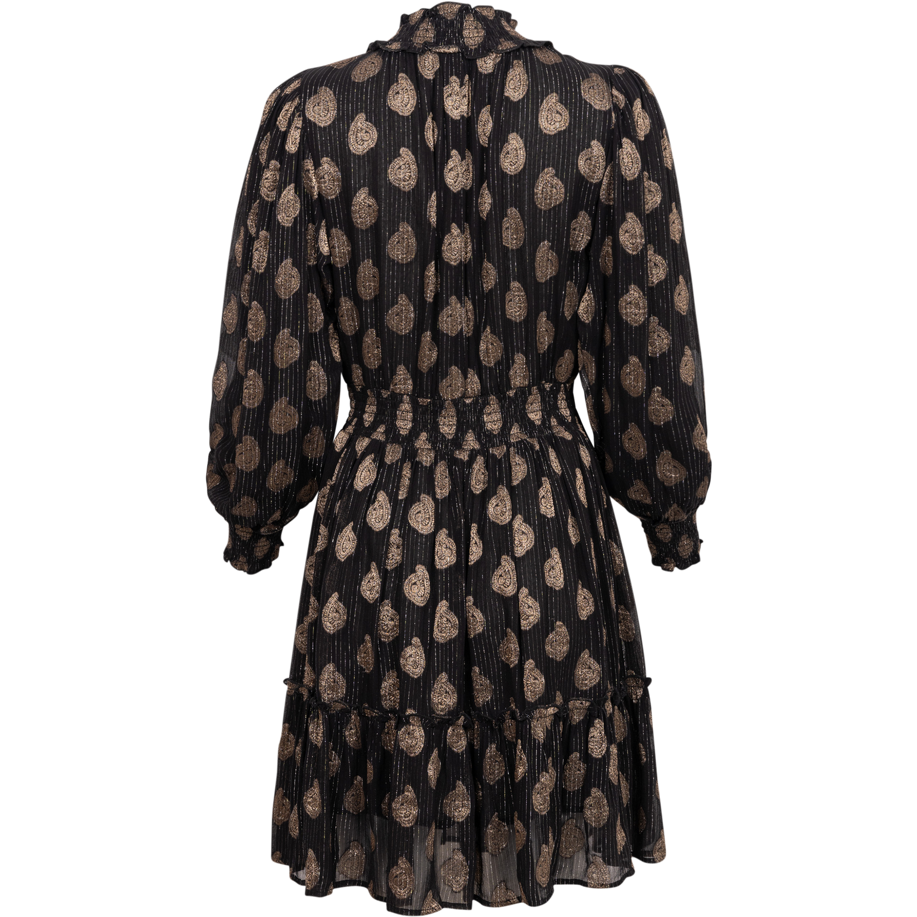 Adrienne Dress - Taupe Shine