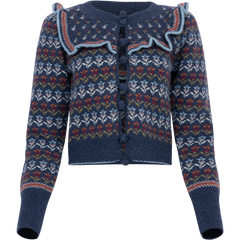 Anna Knits L/Slv Cardigan - Multi