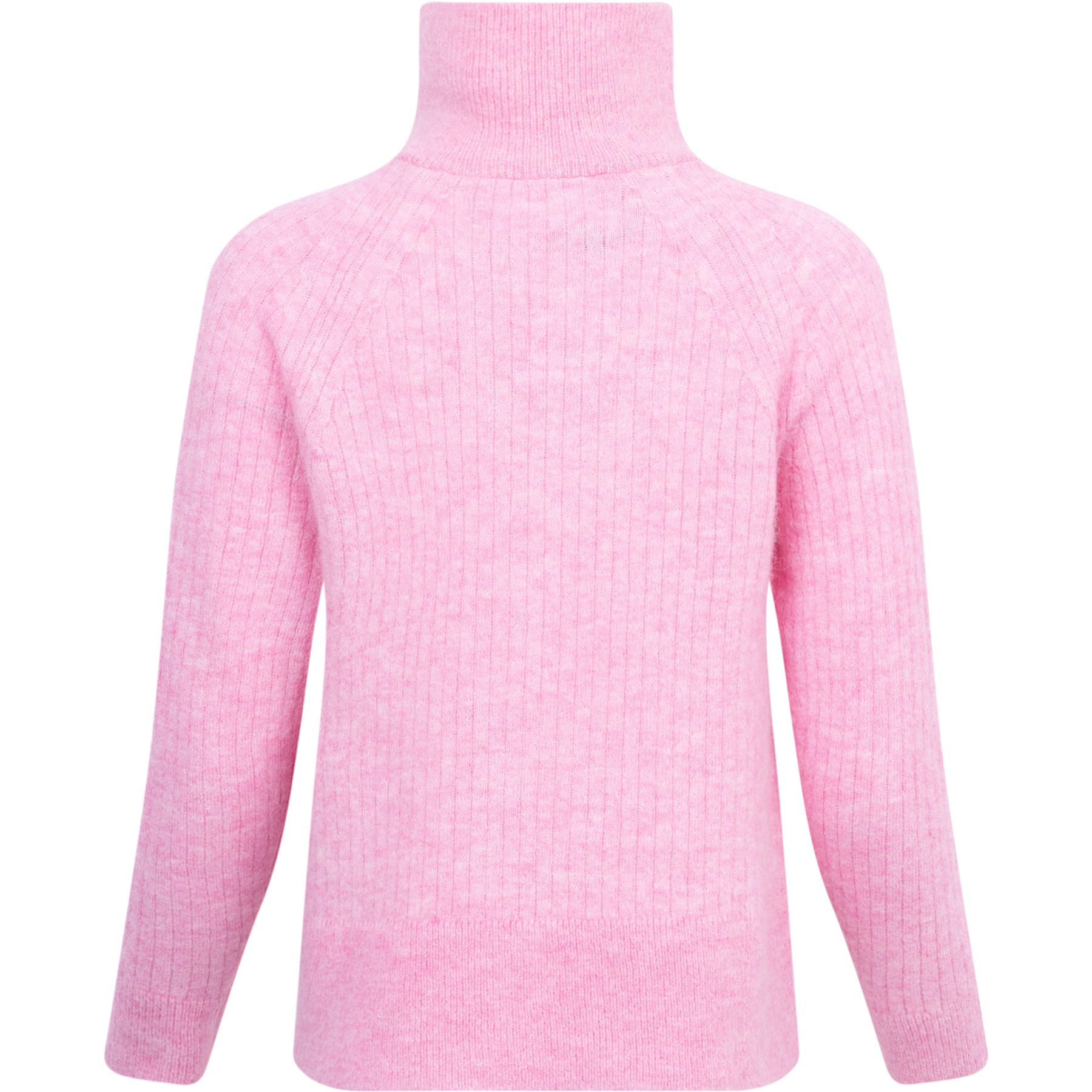 Lulu Mika Half Zip Ls Knit - Moonlite Mauve Melange