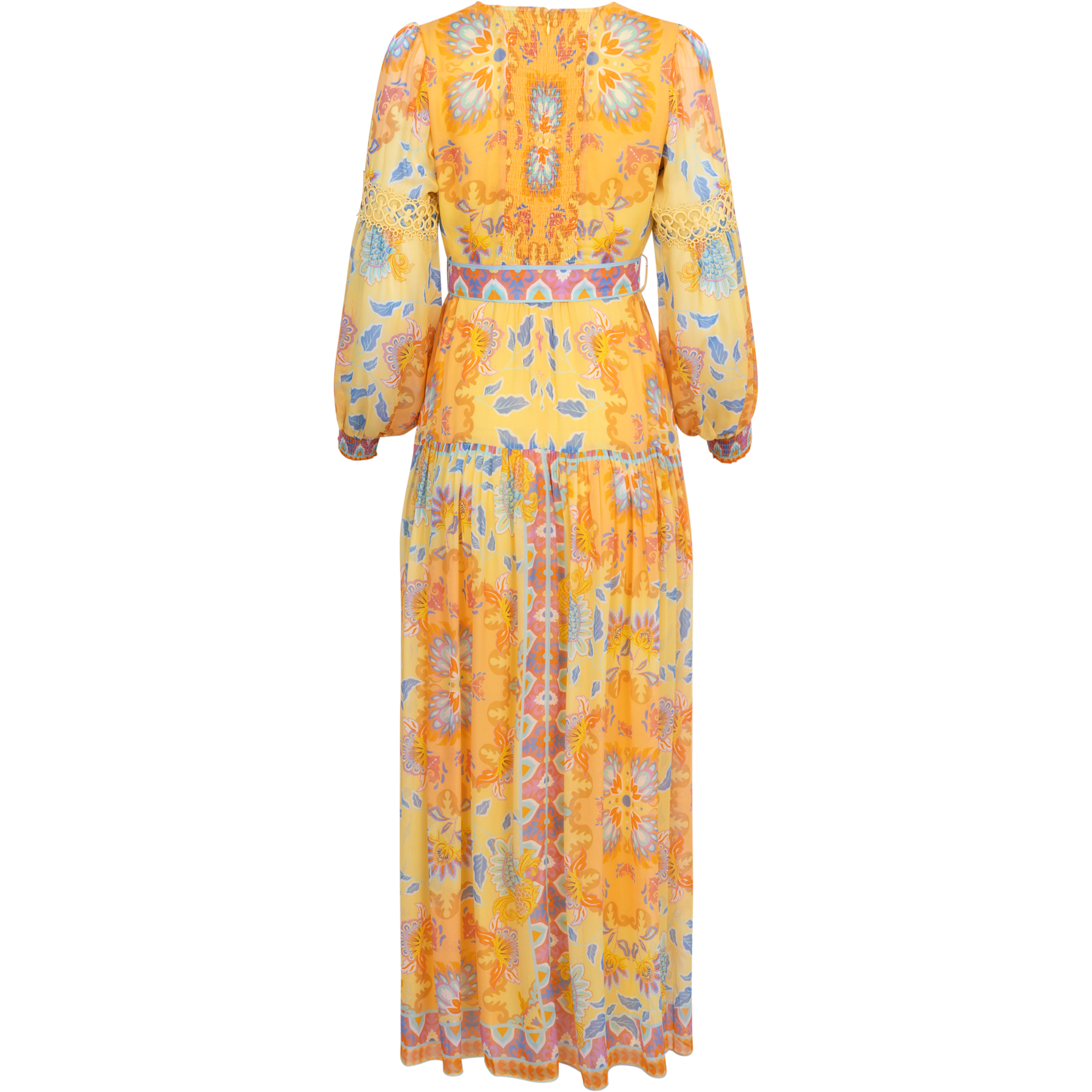 Sophie Long Dress - Yellow