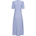 Ellen Long Dress - Blue Petie Flower