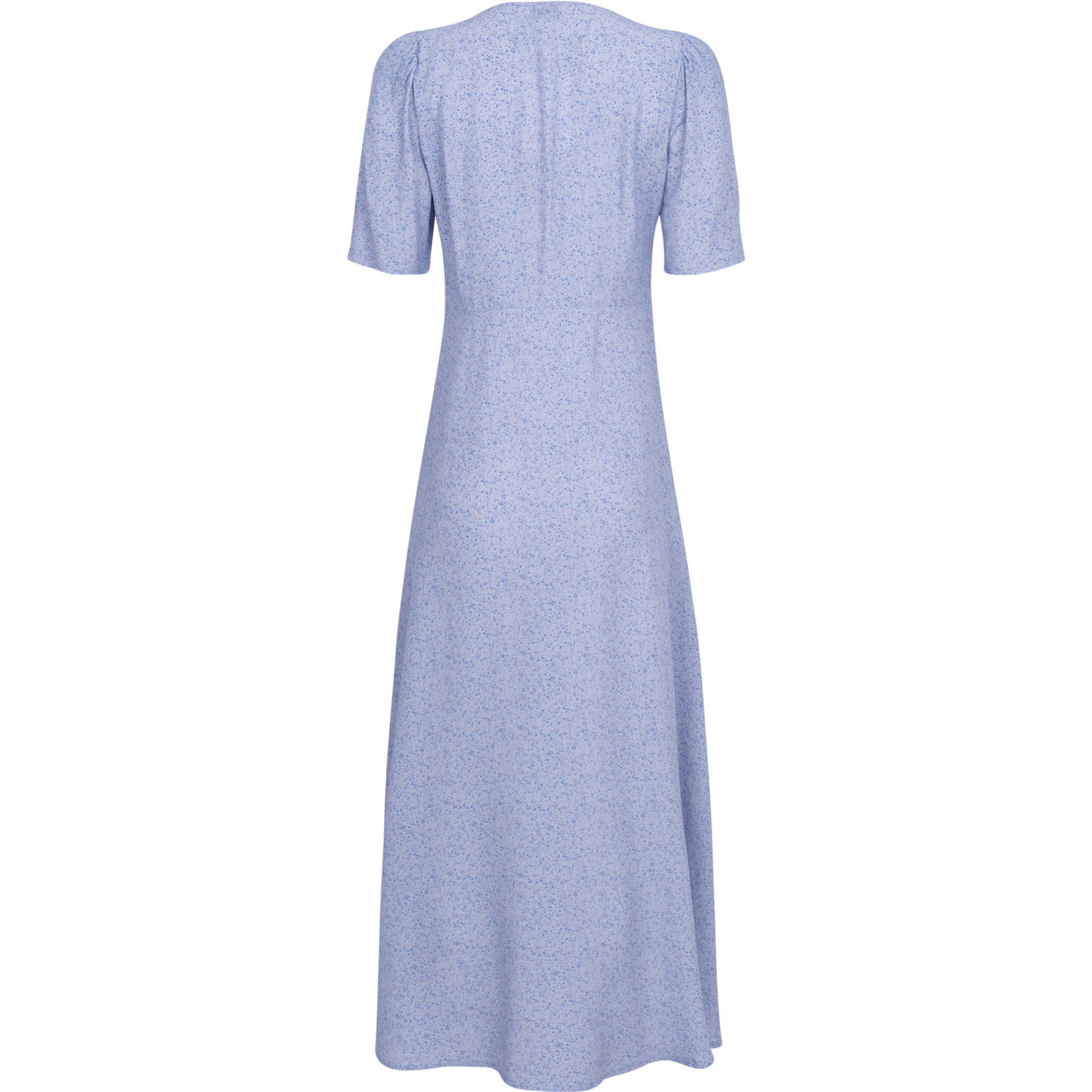 Ellen Long Dress - Blue Petie Flower