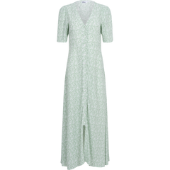 Ellen Long Dress - Green Shades