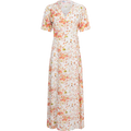 Spire Wrap Dress - Garden Flower