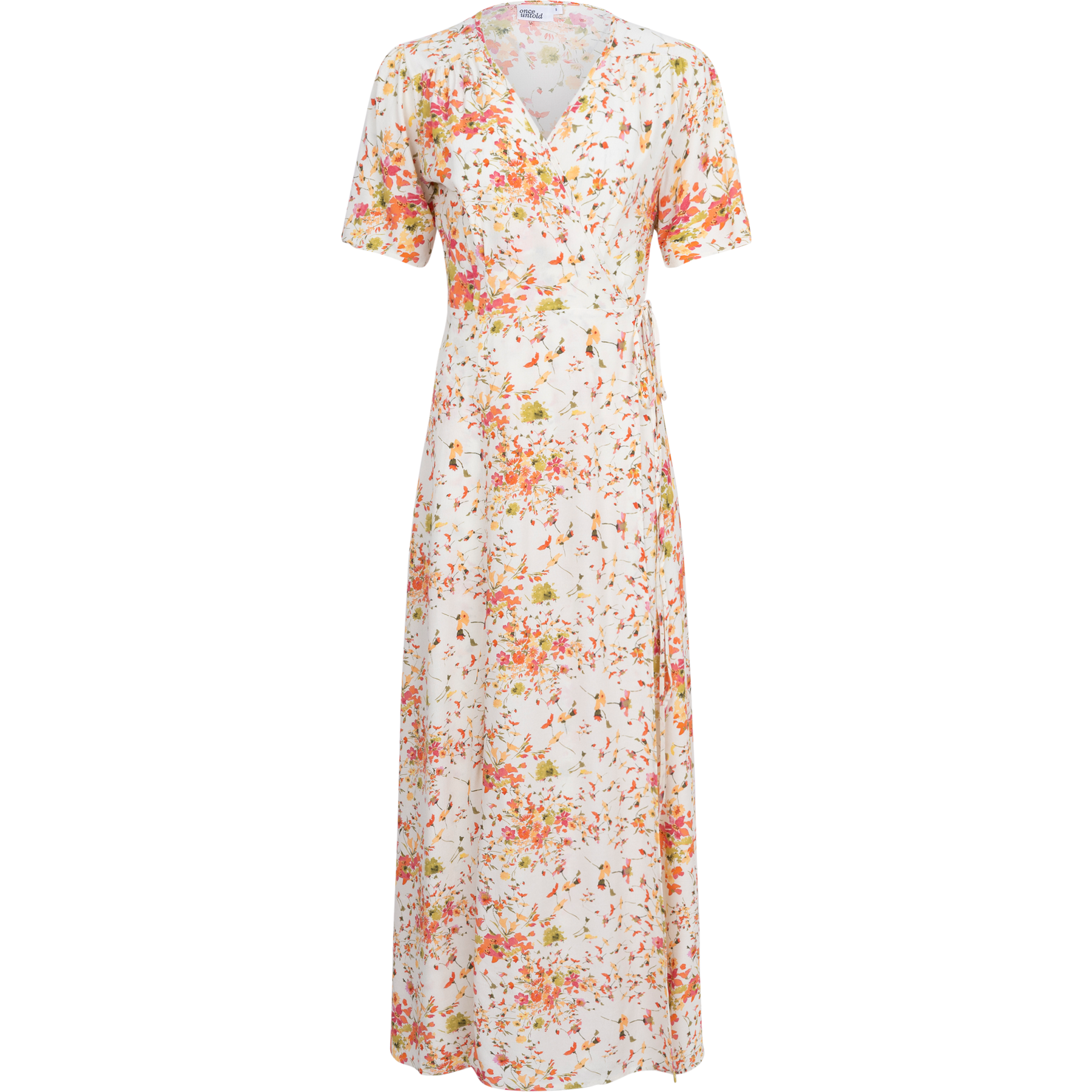 Spire Wrap Dress - Garden Flower