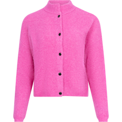 AlphaGZ Short Cardigan - Super Pink Melange