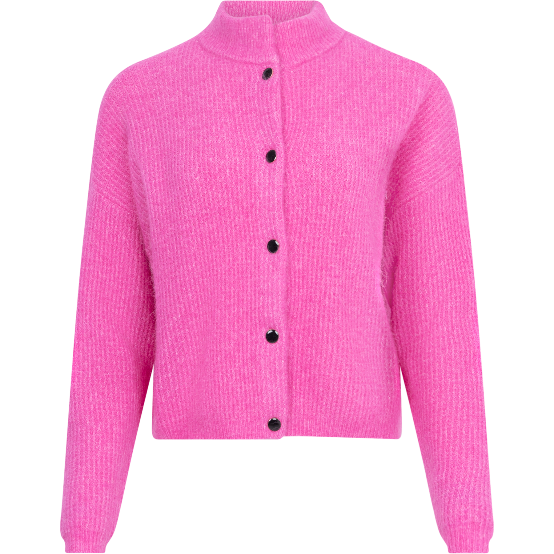 AlphaGZ Short Cardigan - Super Pink Melange