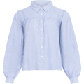 Mai Blouse - Blue Stripe