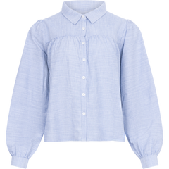 Mai Blouse - Blue Stripe
