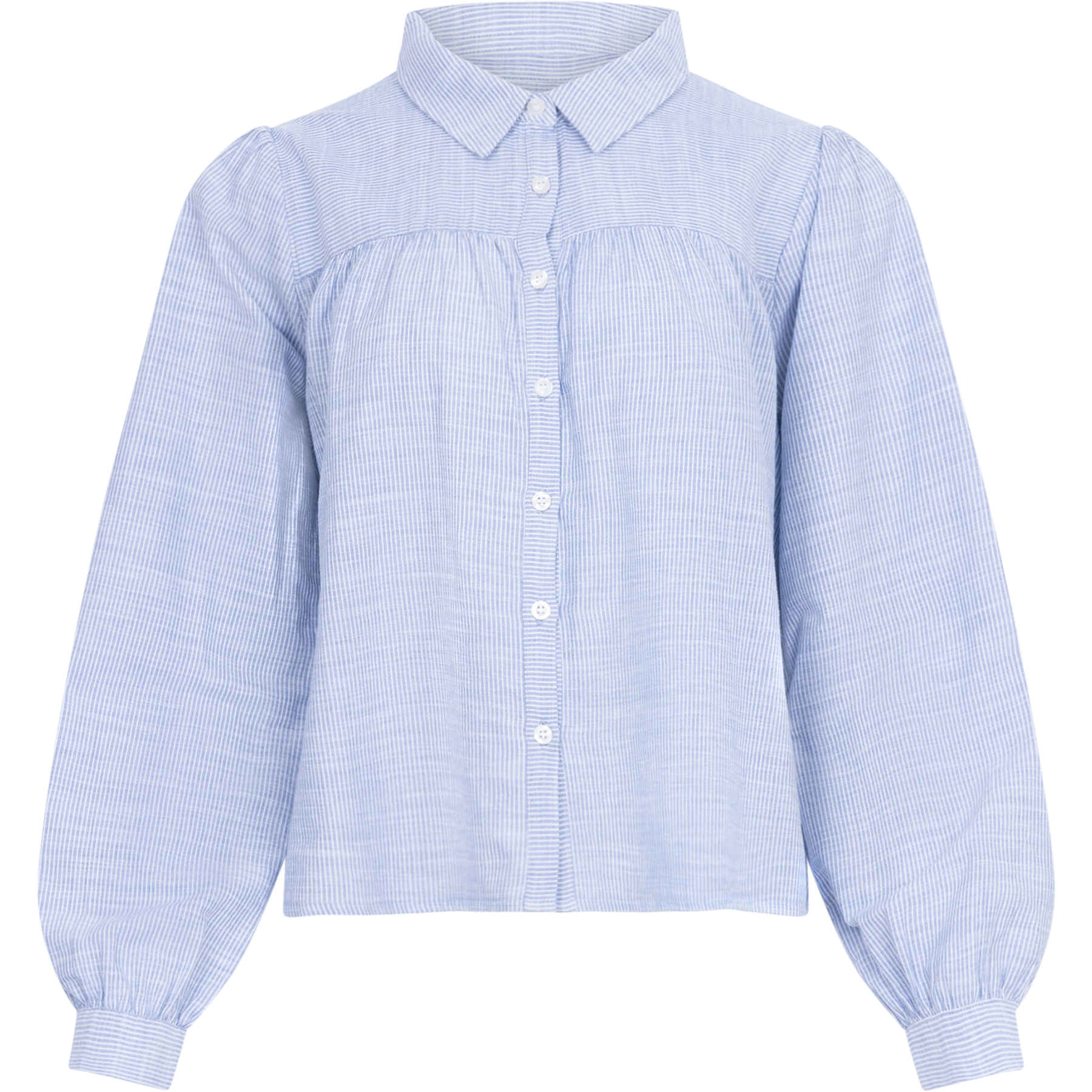 Mai Blouse - Blue Stripe