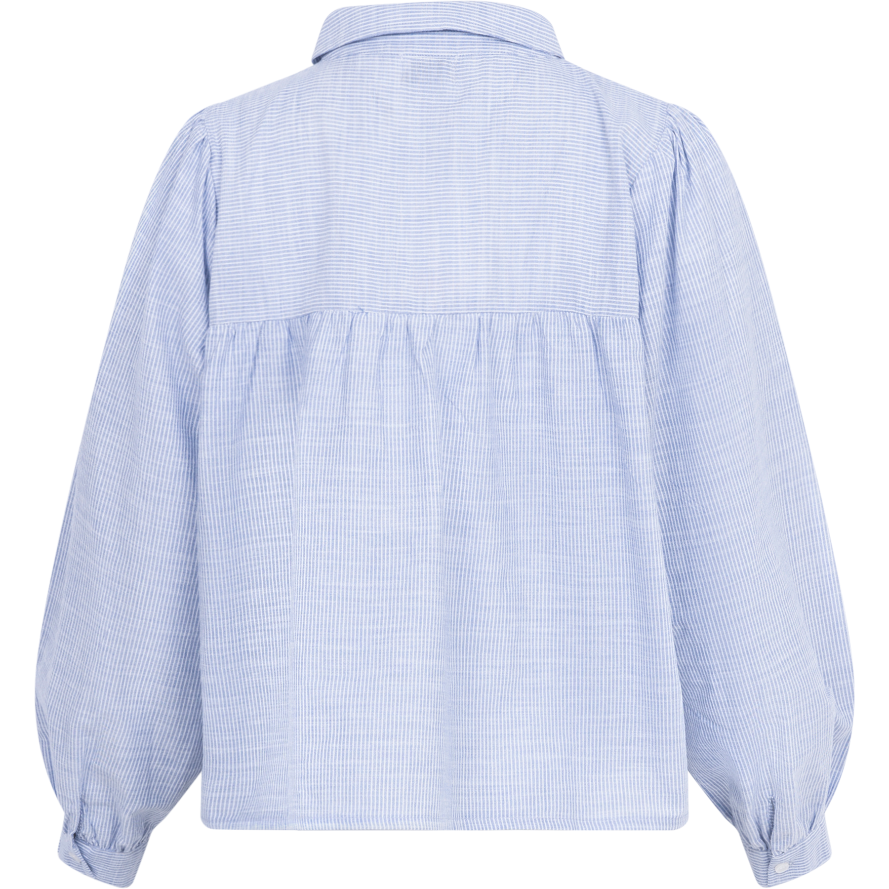 Mai Blouse - Blue Stripe