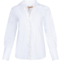 Sybel Satin Shirt - Vit